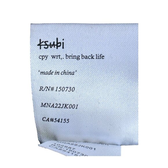 Ksubi HEROISM Globe Varsity Jacket Men M NWOT ***DAMAGED*** - Picture 10 of 12